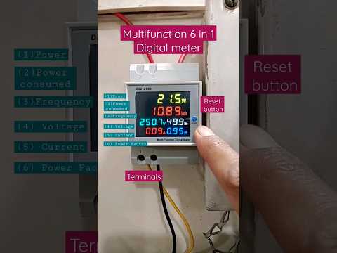 Amicisense 6 in 1 digital energy meter specification | amicikart #shorts #reels #amicisense #meter