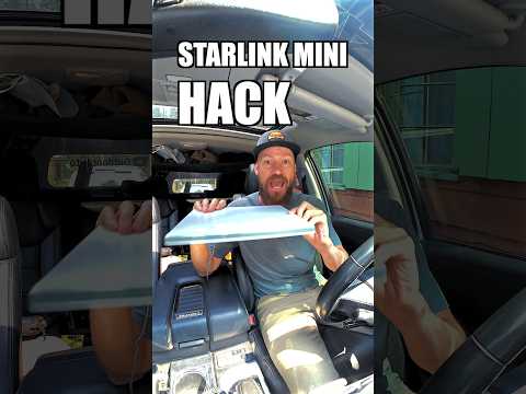 Starlink Mini Hack! #starlink #starlinkmini #overlanding