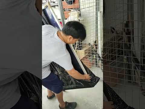 Legit na 200w solar panel by jingko unboxing at testing #diysolar #offgridsolar #renewableenergy