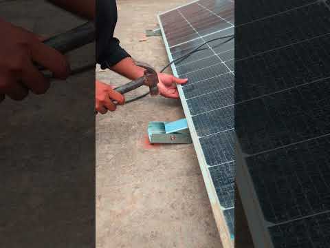 Solar Panels Installation #volgs  #solarpv #solarpanel