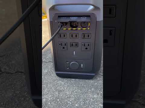 ECOFLOW delta2 & 160W solar panel test 2025/8/16 15:45 #ecoflow #delta2 #solarpanels