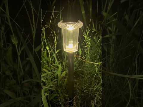 solar garden lights asmr #light #technology #shorts