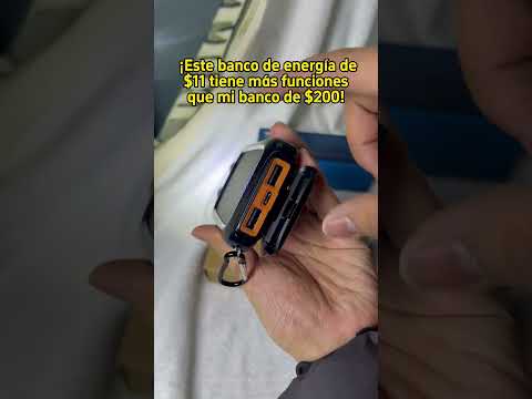 Solar Power Bank: Multi-Port & Bright Flashlight! #solarpower #solar