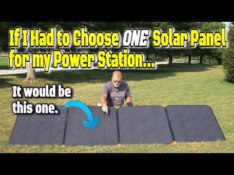 ZOUPW 450W Portable Solar Panel – The ONLY Panel You Need for a 2000Wh Power Station!