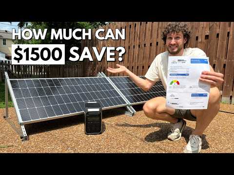 $1,500 Solar Generator vs My Electric Bill