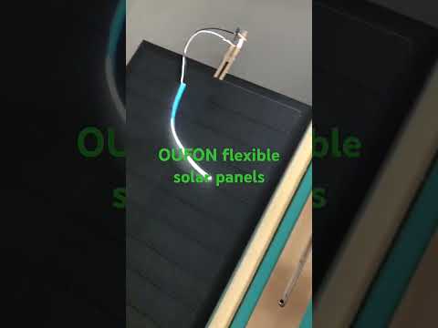 #Flexible solar panels#It’s a pity that the sun didn’t come out today.
