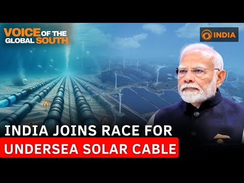 India’s Bold Solar Move: Undersea Cable to Singapore | Clean Energy Revolution Begins