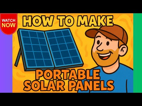 How To Make Your Solar Panels Portable! | ECO-WORTHY 195W Bifacial Panel #offgrid #hamradio