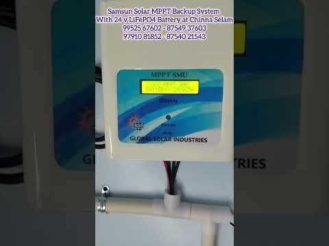 Samsun Solar MPPT Backup System