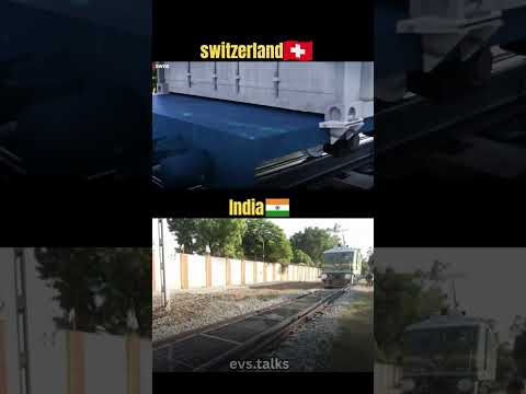 โ๏ธ Switzerland vs India | Solar Panels on Railway Tracks ๐๐จ๐ญ๐ฎ๐ณ