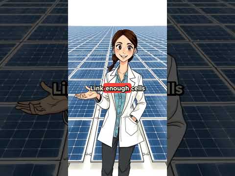 How Solar Panels Turn Sunlight Into Electricity #wanderintowonders #youtubeshorts #didyouknow