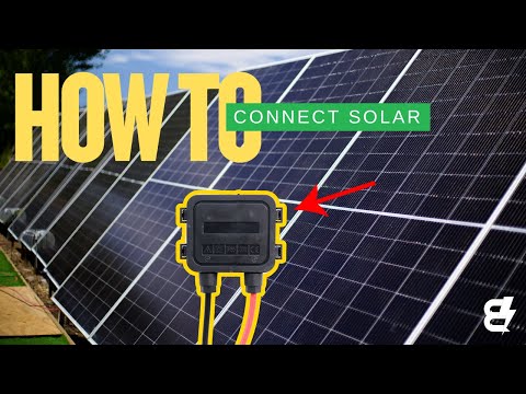 How to Connect Solar Panels | BatteryEVO