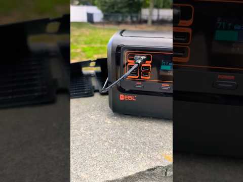 Best portable power station with solar panels “Super Easy To Use” #review #gadgets