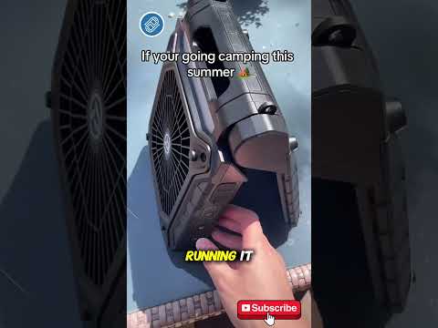 Portable Solar Fan — Your Summer Travel Essential #solar #ternenergy #solartips #greenenergy