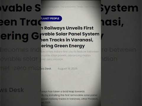 Solar Panels Between Indian Railway Track 😱 |