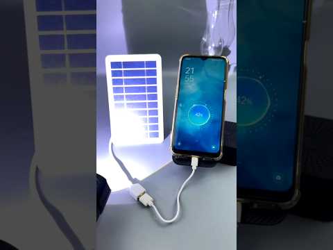 5V 400mA solar 2W USB outdoor charging 🌐 #solarcharger #charger #USBcharger #shorts #fastcharger