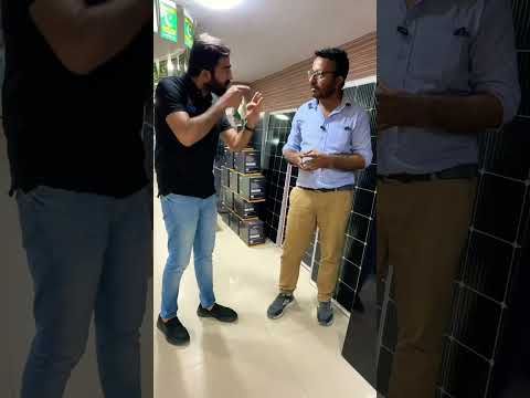 New solar panel plate without battery without Inverter first time in Pakistan. @humtube360