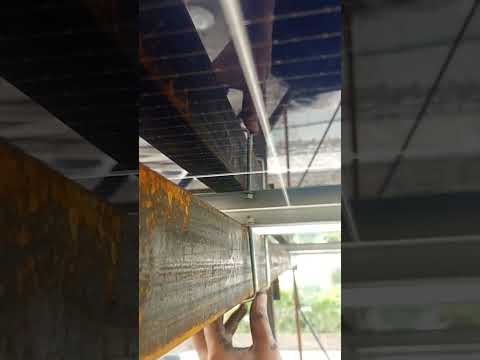 solar panels fitting work #trendingshorts #views_viral_video_subscribers_grow #1millionsubscribers