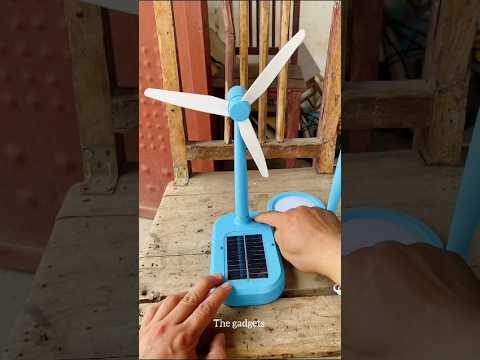ऐसा जुगाड़ पहली बार देखा होगा! Solar Fan Light 😲