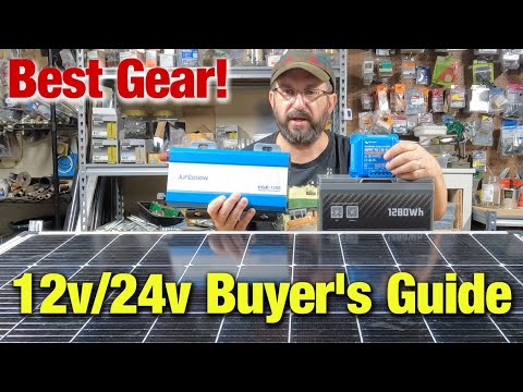 Ultimate 12v/24v Buyers Guide! Best Solar Panels, Batteries, Charge Controllers & Inverters to Buy!