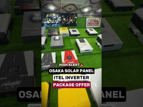 SOLAR INVERTER PRICE IN PAKISTAN || SOLAR PANEL WITH INVERTER PACKAGE || LOW COST ONLY ON AGS SOLAR