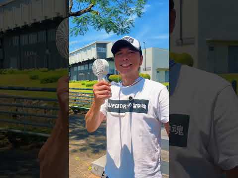 GOOJODOQ GFS014 Solar Power. Diluar tetap sejuk!! 🥶 #kipasanginportable #kipasmurah #kipasmini