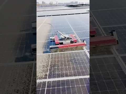 cool tool for cleaning solar panels #shorts