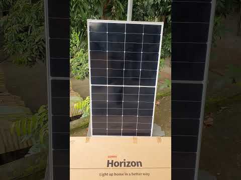 Longi Horizon 225 watt  mono solar panel. #foryou #solar #solarpanel
