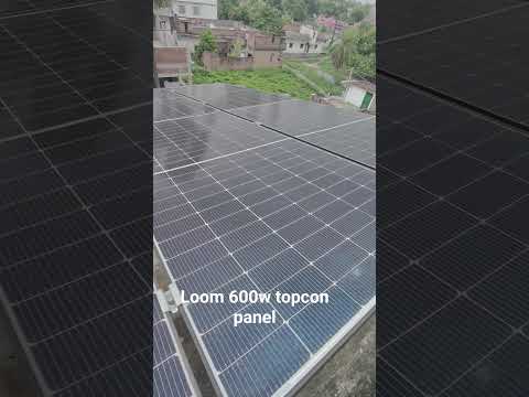 Loom 600w topcon devsol 6kw hybrid inverter