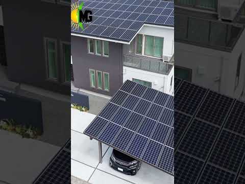 Solar Panel Mounting Structure for RCC roof#solar#structure #galvanizedsteel#trendingshorts