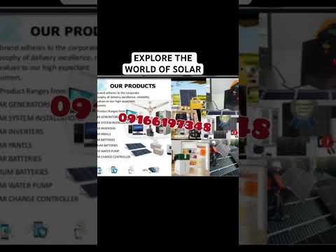 “Shine Bright and Save Green! ☀️🌱 Discover the Power of Solar Energy Today #fypyoutube 09166197348