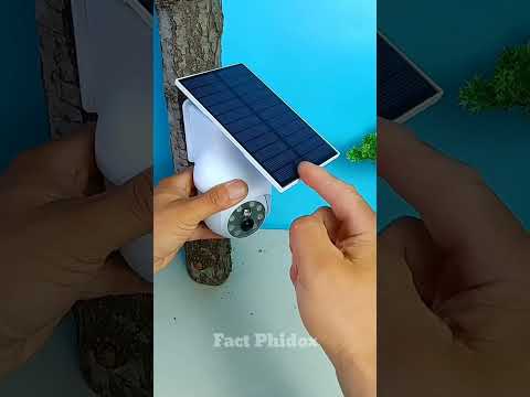 Solar cctv camera 😨 New Viral Gadgets, Smart Appliances, Kitchen Utensils/ Home Inventions #shorts