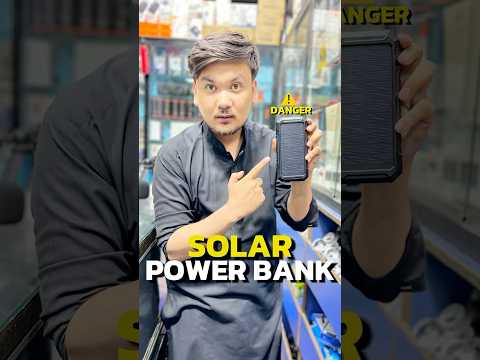Solar Power Bank ☀️ || Free Energy Power Backup