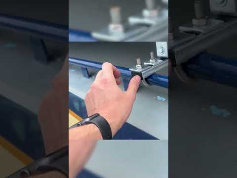 Installing solar panels on my mother-in-law’s narrowboat! ☀️🛥️  #SolarEnergy #BoatLife #narrowboat