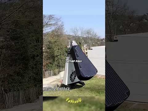 Inilah Alasan China Beralih dari Turbin Angin ke Panel Surya Bunga Matahari