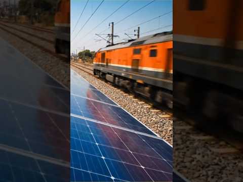 Railway Tracks Turn Into Solar Power Plants! 🇮🇳⚡