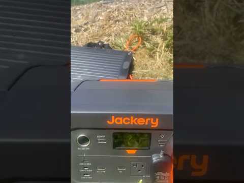 battery powered mobile dj with Jackery 1000 & solar panel