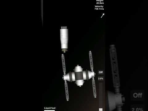 solar panels to ➡️ Space station @VECTAVERSE@_Neutralizer@djarogames.#rocket #spaceflightsimulator