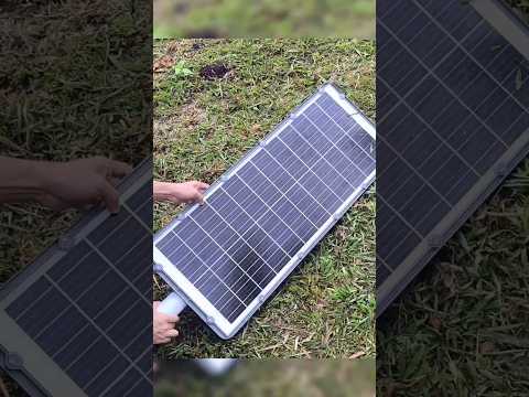 Lampu Jalan Solar Besar#solarlight #solarstreetlight #solarlamp