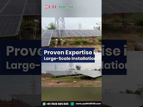 UTL Solar installs a 150kW On-Grid System Delivering maximum efficiency, reliability & clean energy.