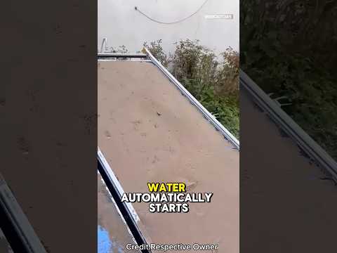 The Smart Way to Wash Solar Panels 🤯