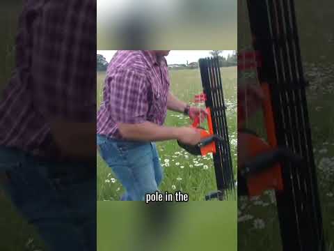 Smart Solar Fencing System for Quick and Easy Setup #shorts