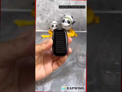 Mini Solar Power Bank 🔋 Tiny Charger for Phones | Best Camping Gadget 2025