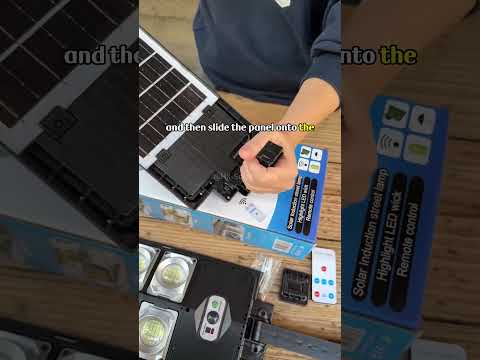 Brighten Your Backyard & Garage with Solar Lights #solarlights #ledlight