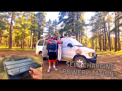 Self charging power station ? Something worth looking into Browey portable power station s1600