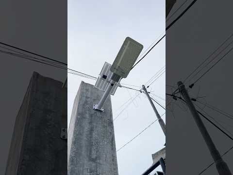 Testi jujur lampu panel surya 6000 watt #fyp #trendingshorts