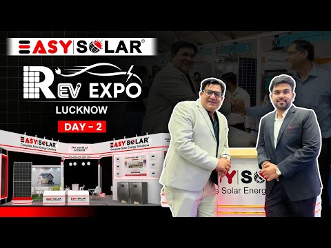 REV Expo Lucknow 2025 | Easy Solar Solutions | Day 2 Highlights | Complete Solar Energy Solutions