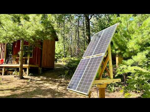 DIY rotating solar panel stand … More Power !!!