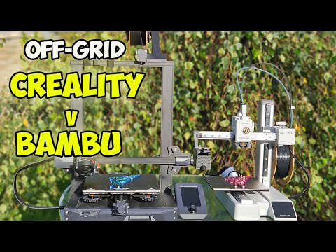 Outdoor 3D Printing Showdown with Solar Power