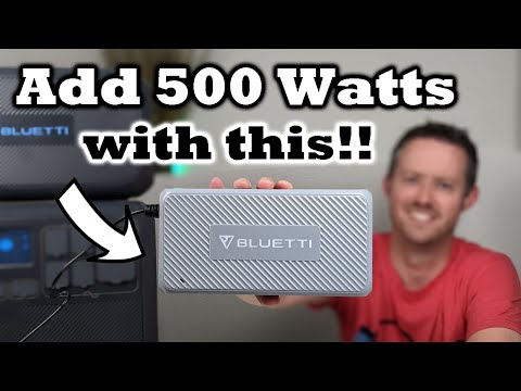 Bluetti D050S – Adding 500 Extra Watts From Solar Panels?! – Charging Enhancer Testing & Review